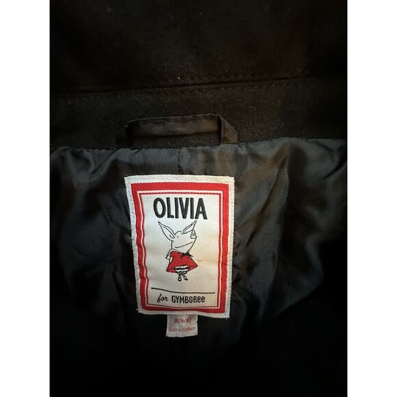 Olivia For Gymboree Black Pea Coat Size Small, 5-6‎ - Picture 6 of 6